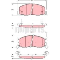TRW GDB3157 - Pastillas De Freno