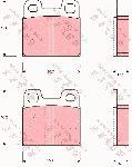 TRW GDB144 - Pastillas De Freno
