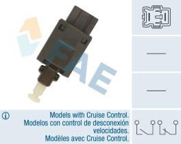 Fae 24852 - Interruptor Luz De Stop Mecani