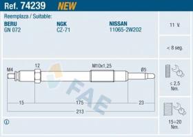 Fae 74239 - Calentador Termoplus