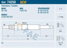 Fae 74250 - Calentador Termoplus