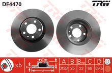 TRW DF4470 - Jgo Discos De Freno