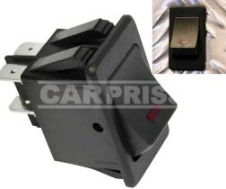 Carpriss 70810672 - Interruptor Rojo Led 35A