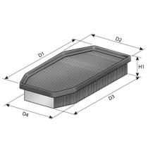 Purflux A1490 - Filtro Aire Bmw