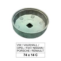 JBM 52312 - VASO EXTRACCION TAPON ACEITE 74X14C