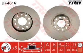 TRW DF4816 - Jgo Discos Freno