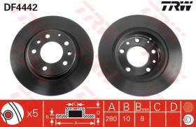 TRW DF4442 - Jgo Discos De Freno