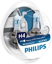 Philips 12342WHVSM - Kit 2 lamparas H4 whitevision