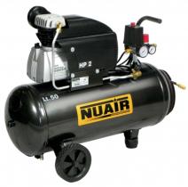 Nuair FC2/50 - COMPRESOR 2HP CALDERA 50LTS.222 LTS/MIN 8 BAR