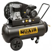 Nuair B2800B/3M/100 - COMPRESOR 3 HP CALDERA 100 LTS. 330 LTS/MIN 10 BAR