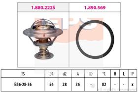 Mdr EPS1880222 - TERMOSTATO