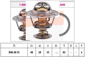 Mdr EPS1880415S - TERMOSTATO