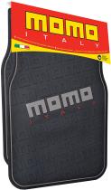 FAMILIA OCC MOMLCM009BG - ALFOMBRAS UNIVERSAL MOMO 009 JUEGO DE 4 PIEZAS COLOR NEGRO/R