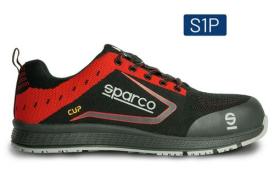 Sparco CUPNRRS - 07526 Zapato CUP S1P Ricard NEGRO Y ROJO