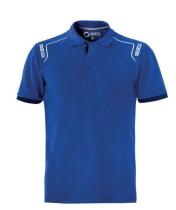 Sparco POLOAZ - 02407 Polo Tech stretch Portland AZUL CLARO